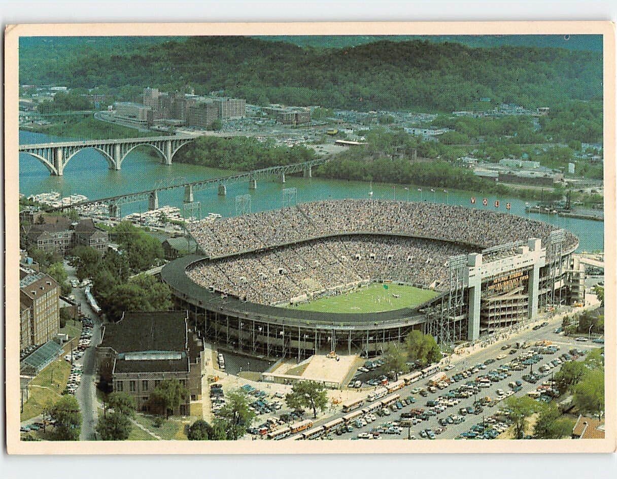 Postcard Neyland Stadium University Of Tennessee Knoxville Tennessee USA