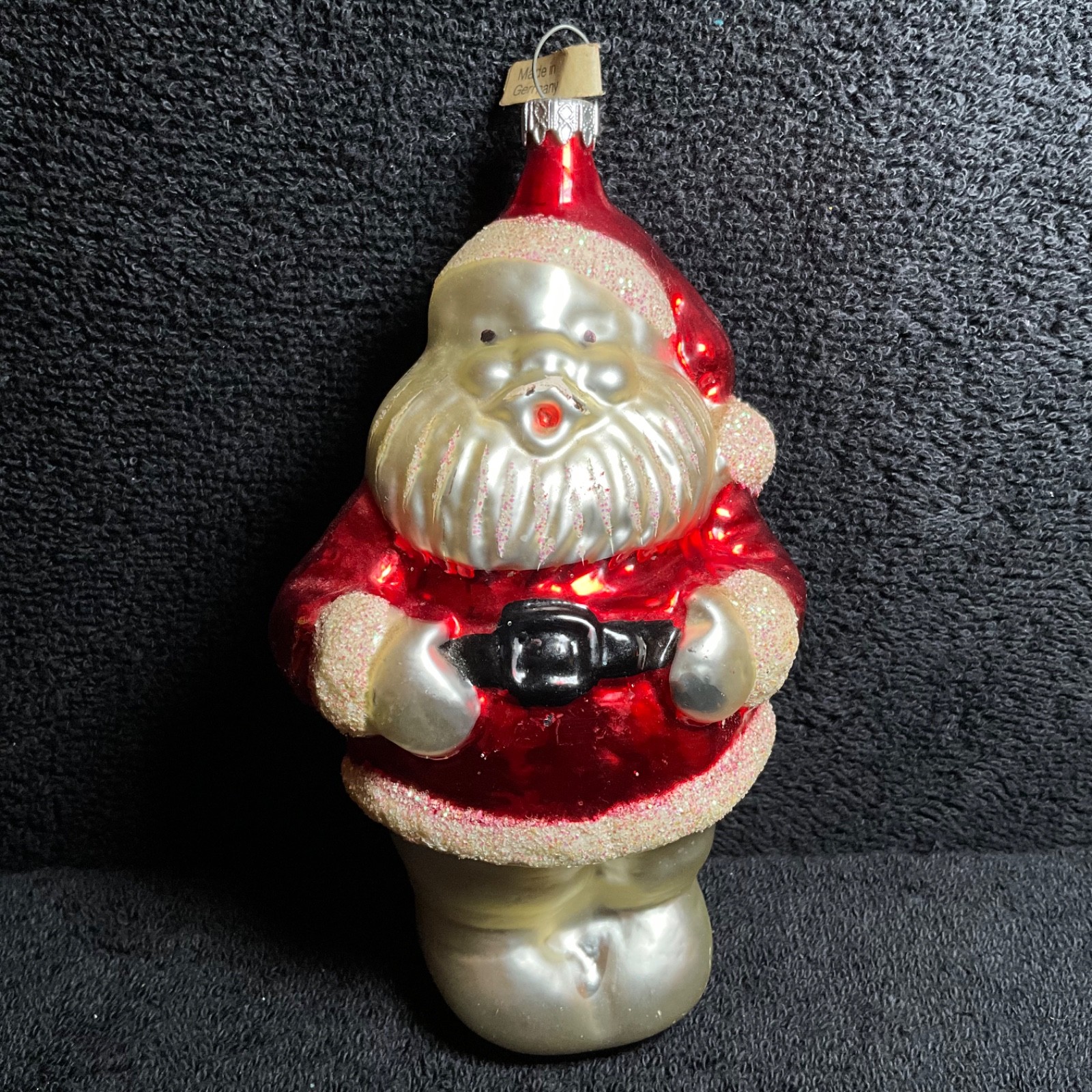 Antique German Santa Claus Christmas Ornament Antique German Santa Claus Christmas Ornament