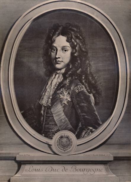 Louis Duke of Burgundy Dauphin of France father of King Louis XV c- Old Photo