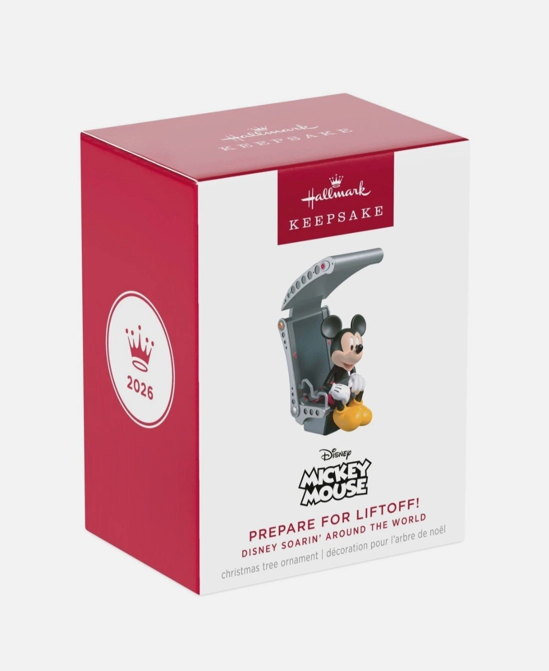 SOLD OUT Hallmark Disney Soarin’ Mickey Mouse Prepare For Liftoff 2026 Ornament SOLD OUT Hallmark Disney Soarin’ Mickey Mouse Prepare For Liftoff 2026 Ornament