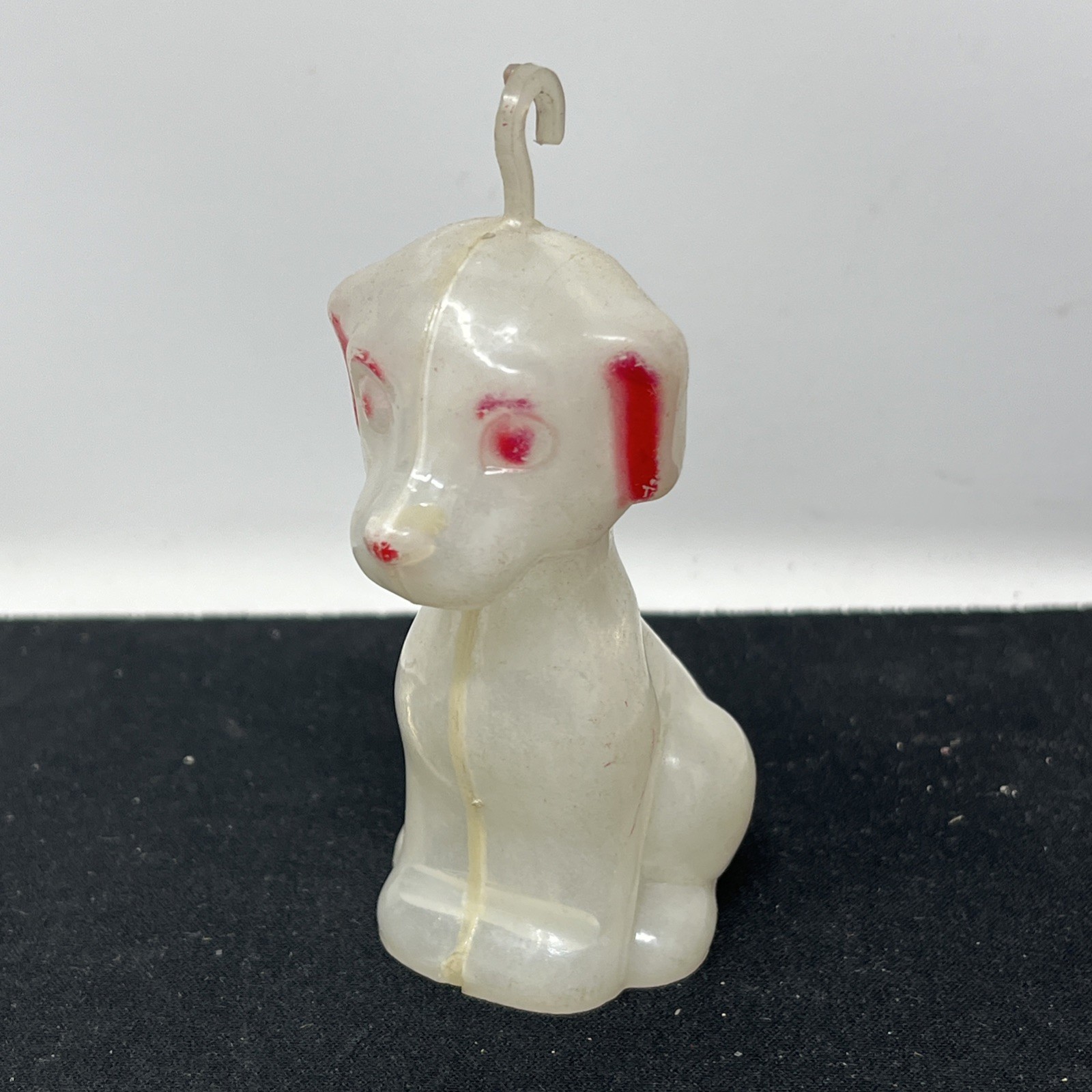 Vintage Rosbro Rosen Dog Glow In The Dark Plastic Christmas Ornament