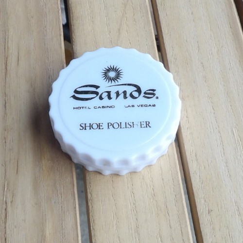 Vintage Sands Hotel Casino Las Vegas Shoe Polisher