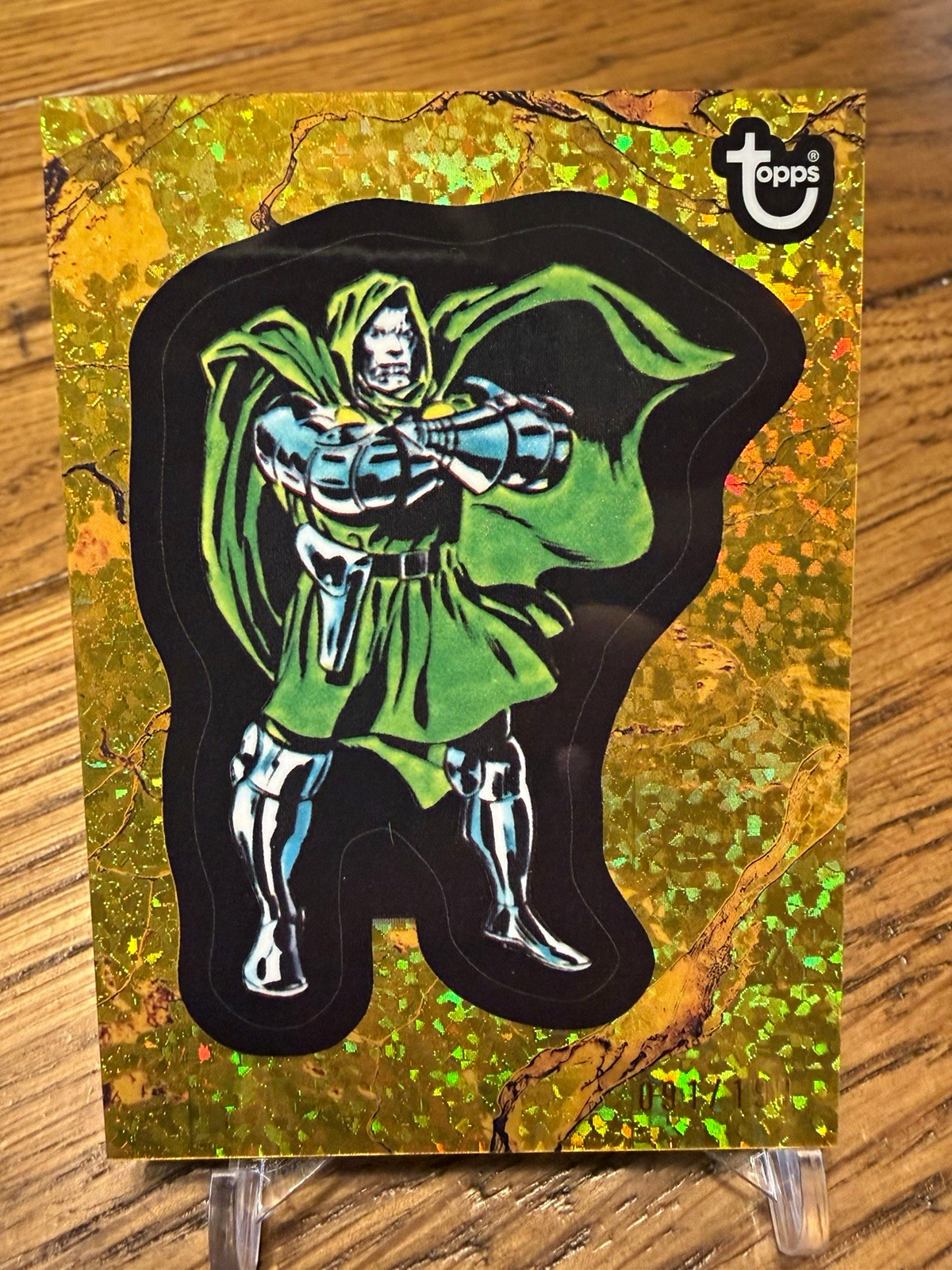 2025 Topps Marvel Comic Book Heroes 1976 Doctor Doom #35 Serial Numbered /199 2025 Topps Marvel Comic Book Heroes 1976 Doctor Doom #35 Serial Numbered /199