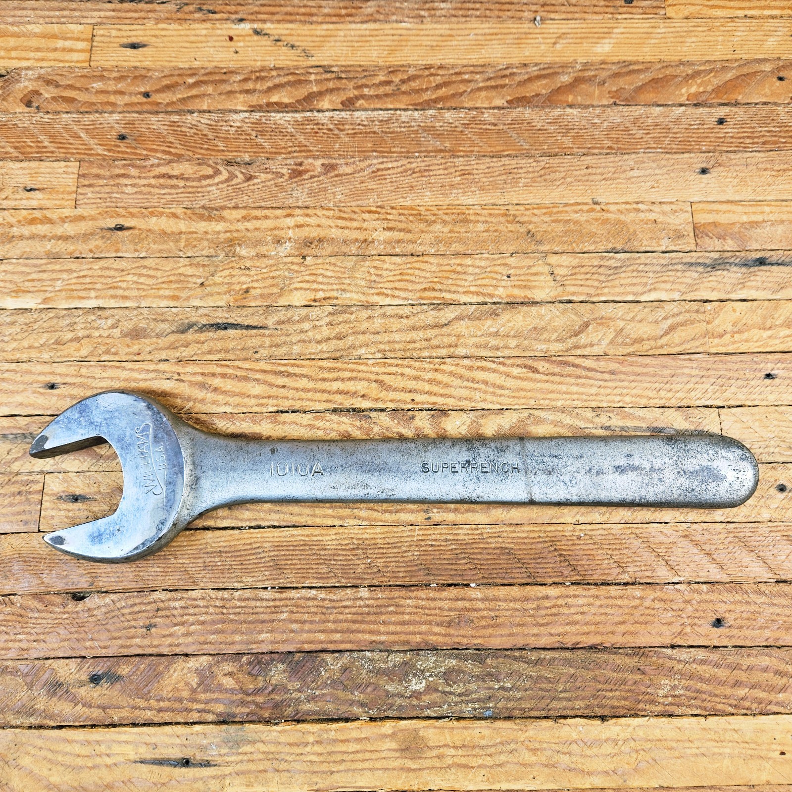 Vintage Williams SUPERRENCH 1 11/16” Engineers Machinist Wrench 1010A U.S.A.