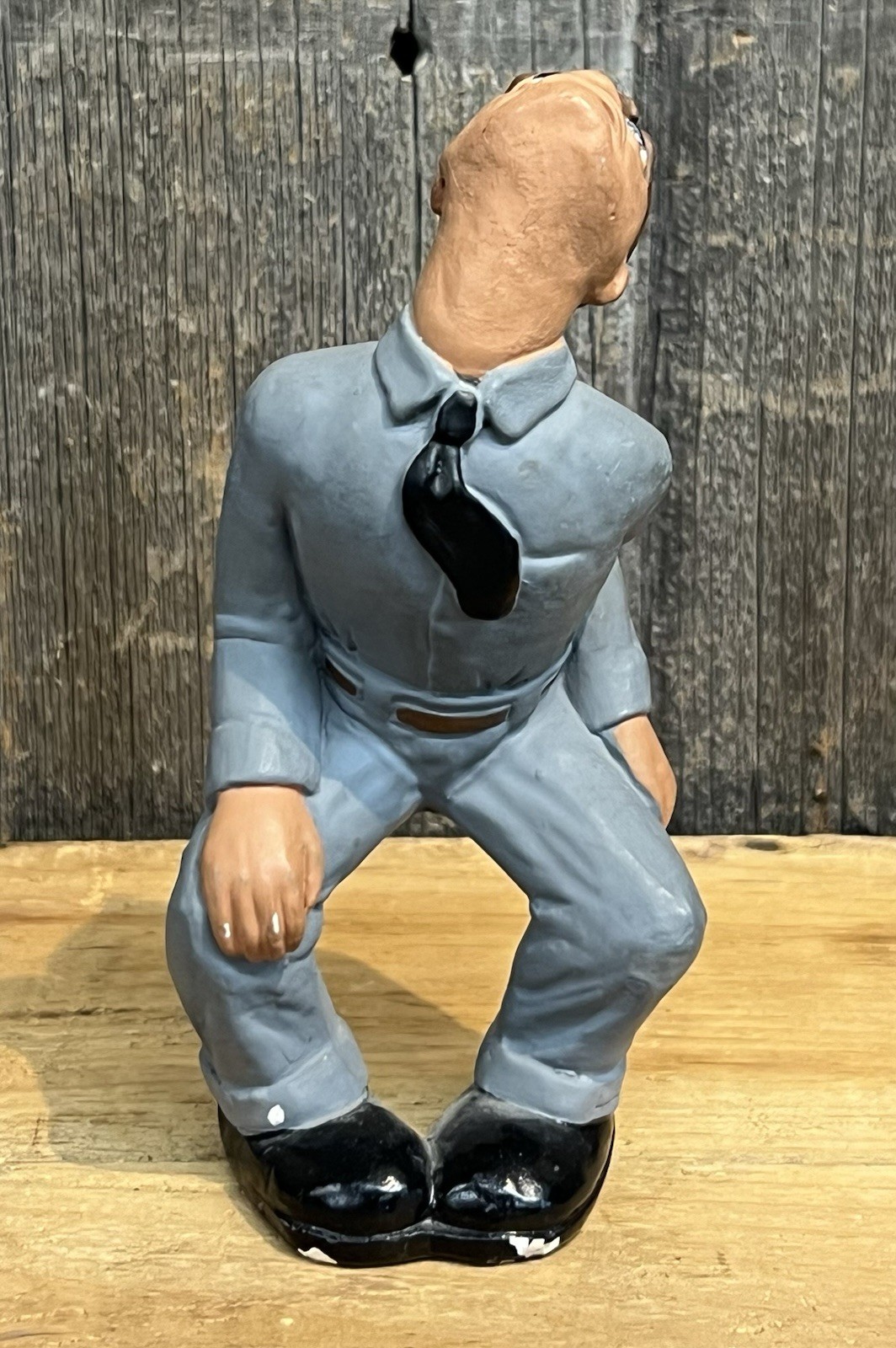 Vintage Original 1942 Lafayette L Rittgers Chalkware Figurine Statue Referee