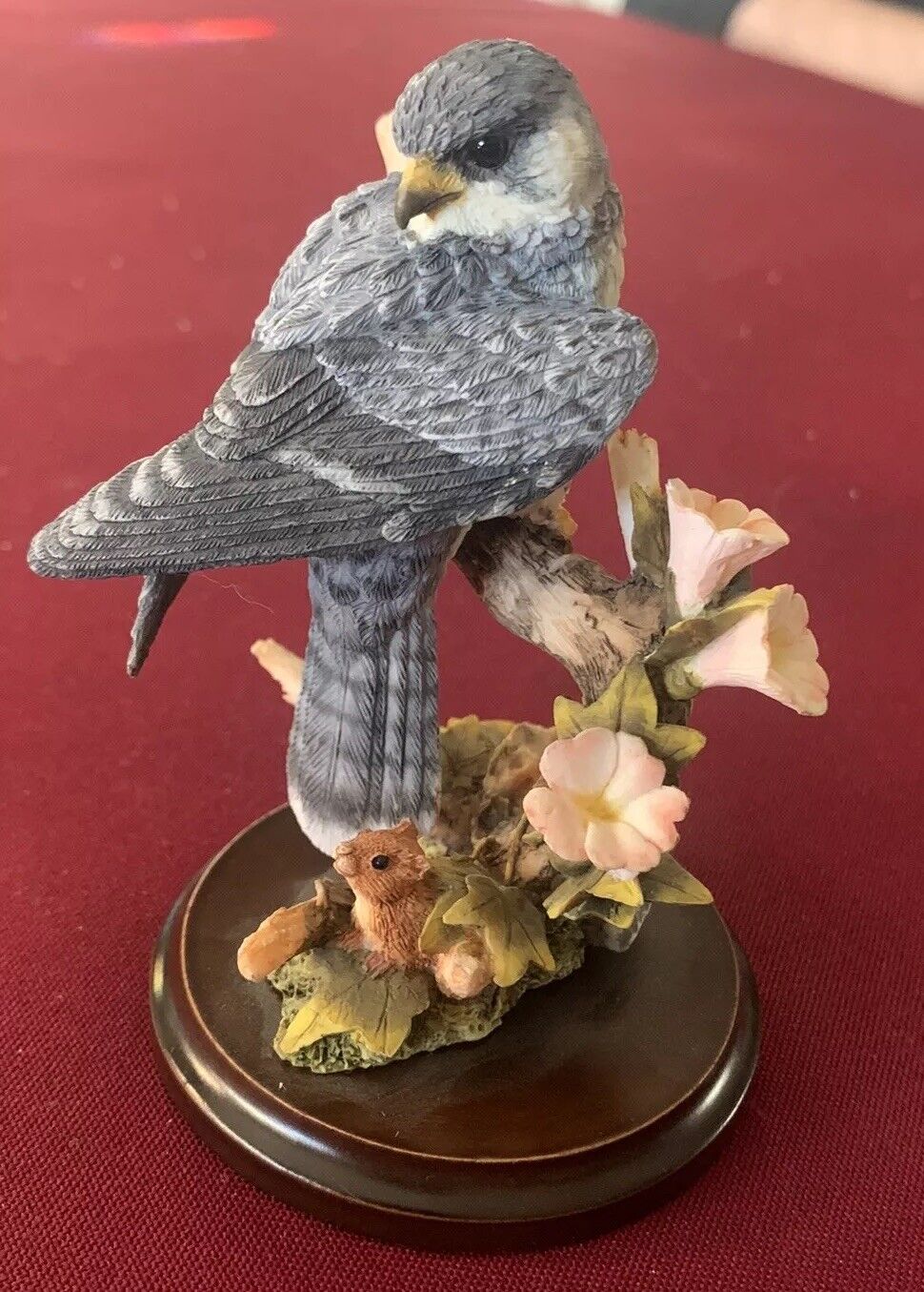 Rare Peregrine Falcon With Bind Weed And Mouse Country Artists Broadway Birds EX