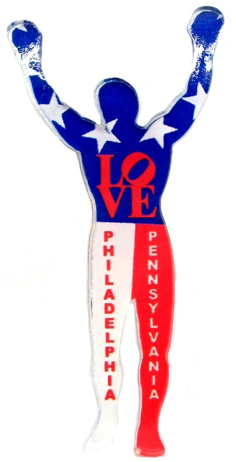 Rocky Philadelphia Pennsylvania Acrylic Fridge Magnet Rocky Philadelphia Pennsylvania Acrylic Fridge Magnet