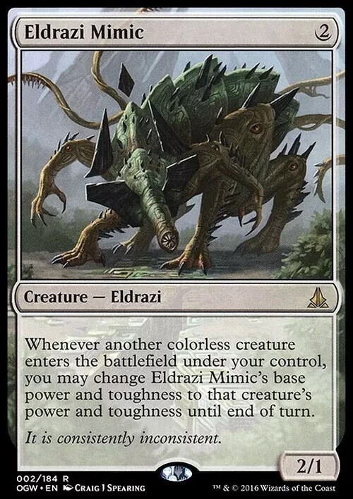 1x ELDRAZI MIMIC - Oath of the Gatewatch - MTG - Magic the Gathering