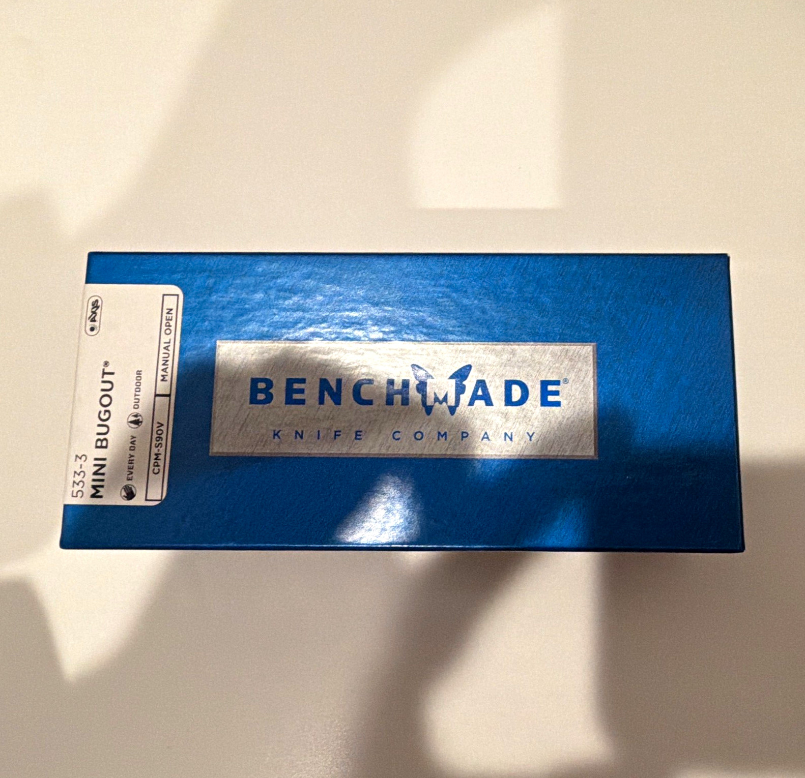 Benchmade Mini Bugout 533-3 Carbon Fiber Axis Lock Manual Knife First Production