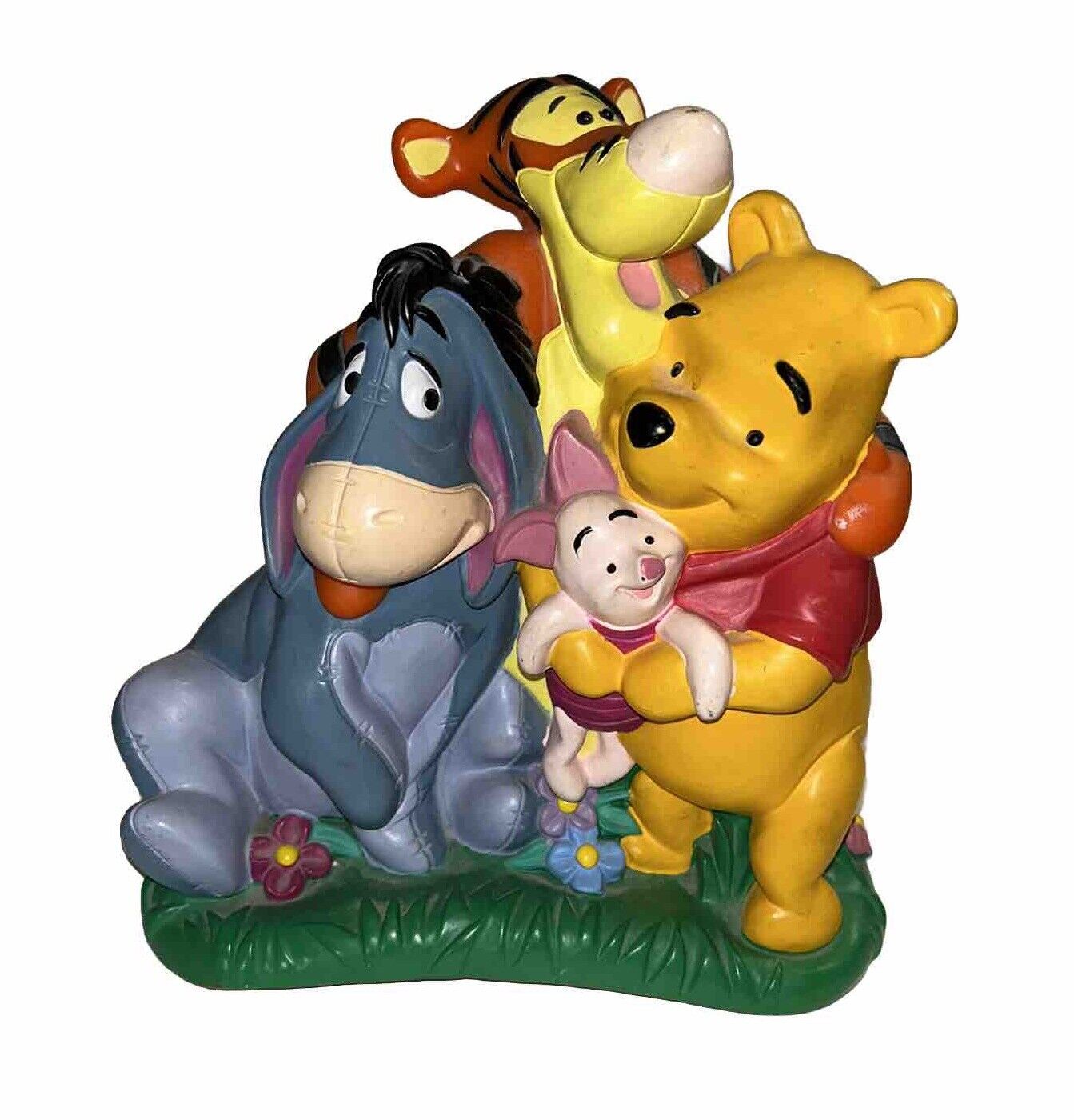 Vintage Winnie the Pooh and Friends Bank Disney Store Tigger Piglet Eeyore