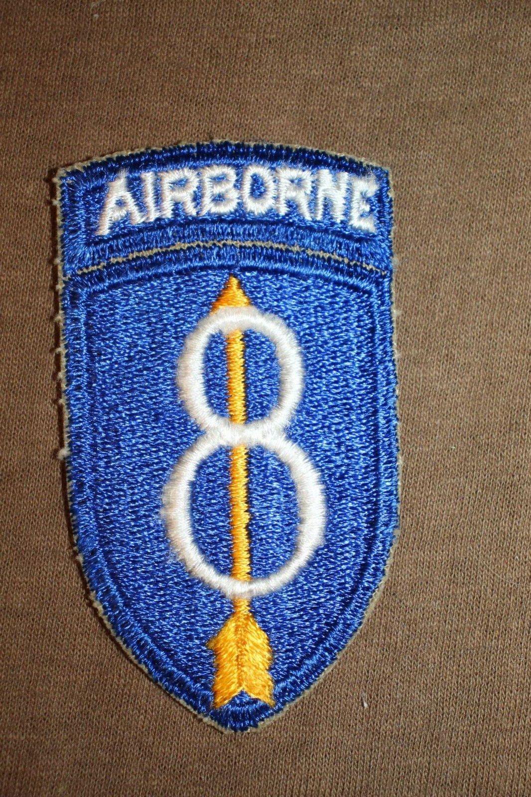 Original Late 1950's to Early 1960's U.S. Army 8th Airborne Div. 1st Brig. Patch