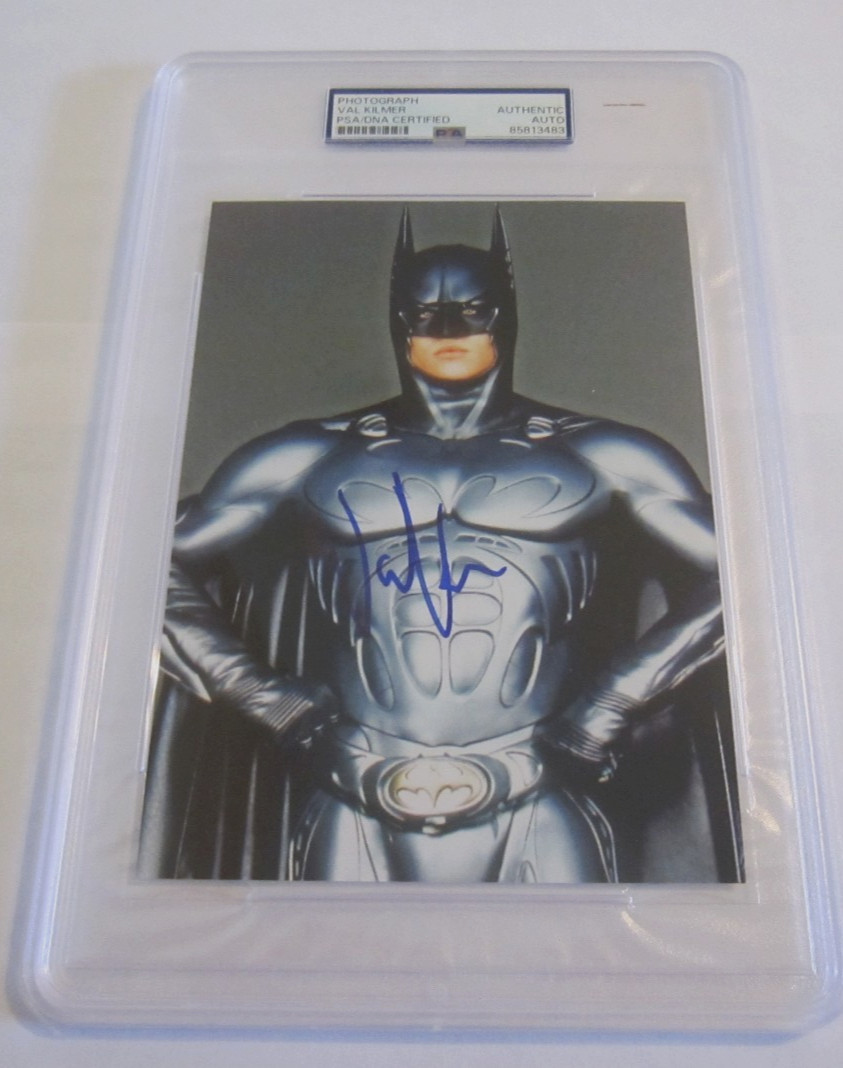 Val Kilmer as Batman 5x7 photo signed autographed PSA authentic Batman Forever