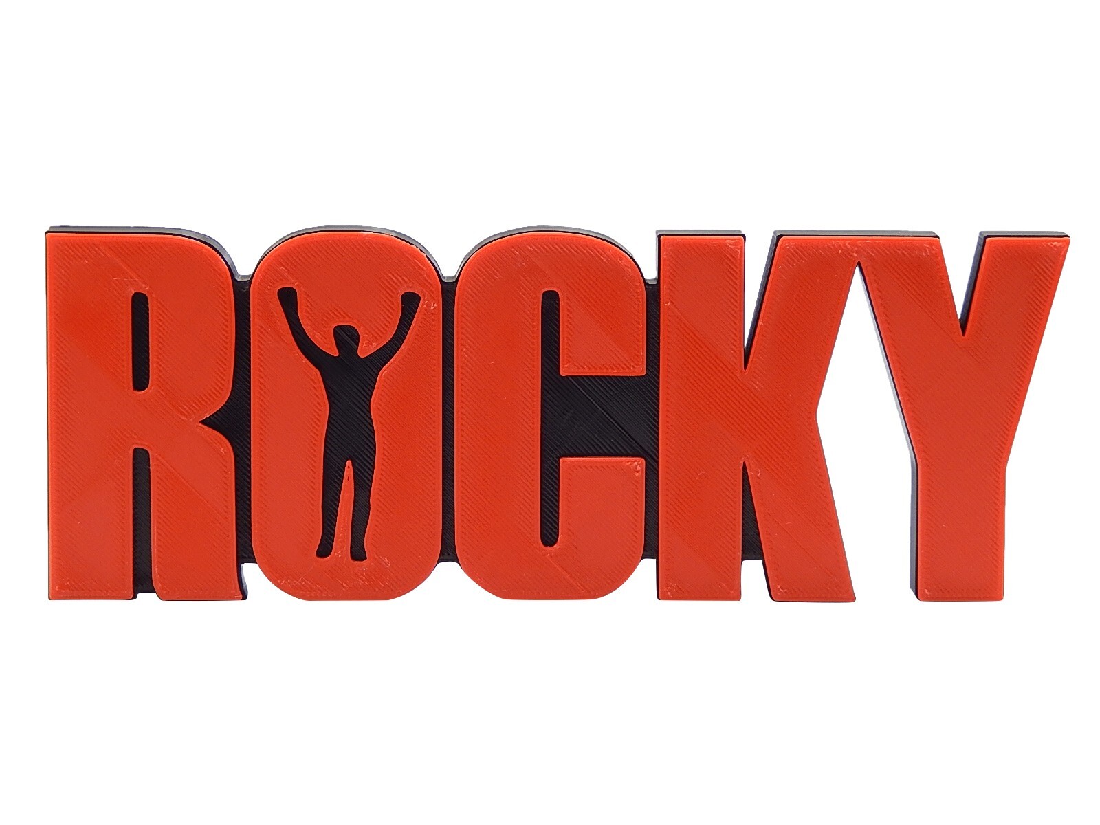 Rocky Movie Logo Sign Display Fan Gift - 3D Wall Desk Shelf Art 8\
