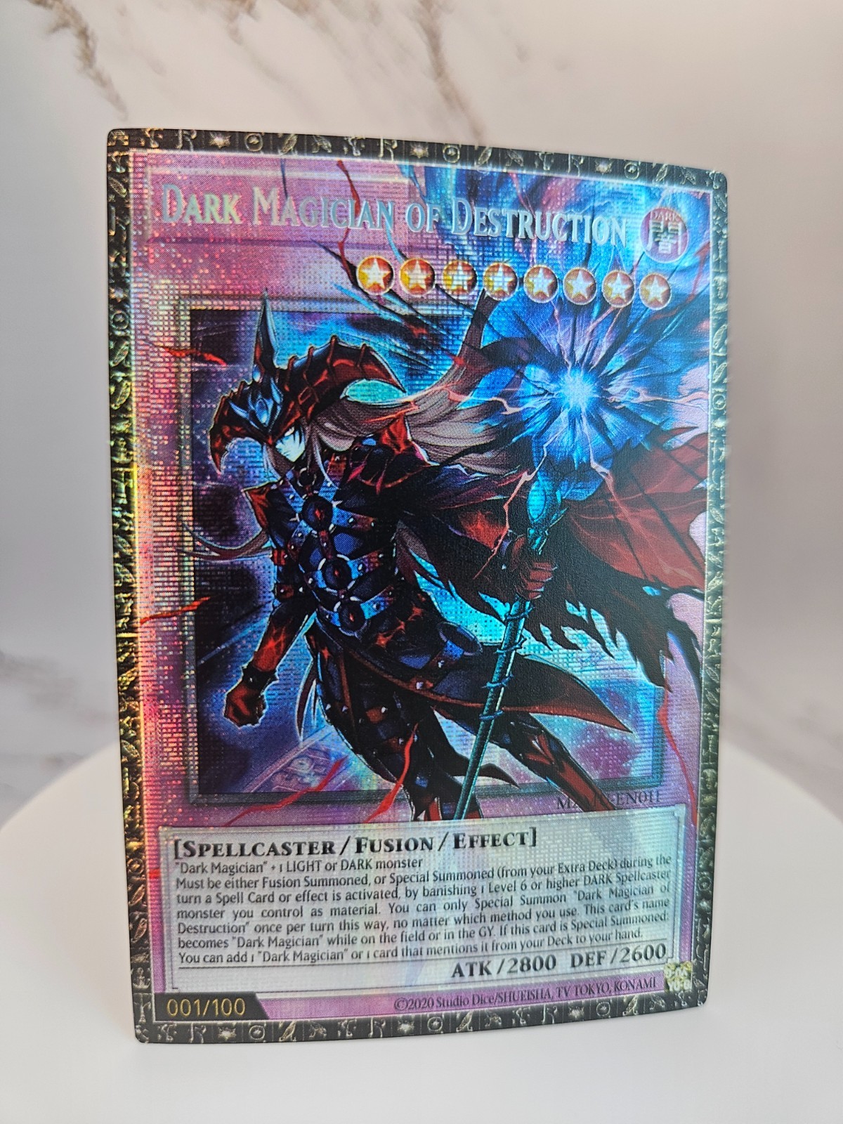Dark Magician of Destruction *ENGLISH* Grand Master Starlight Overframe Dark Magician of Destruction *ENGLISH* Grand Master Starlight Overframe