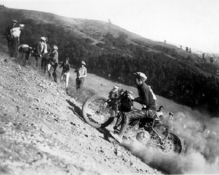 Harley-Davidson Hill climbing Print 8x10 Photo 14