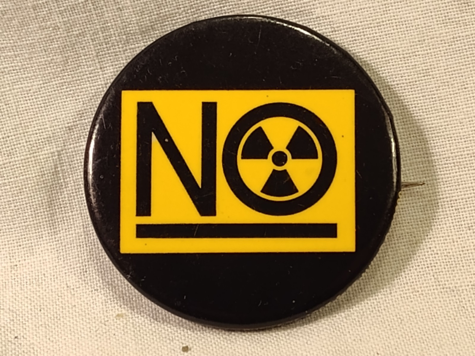 Vintage Political Environmental Anti Nuclear Power And Radiation Pinback Button Vintage Political Environmental Anti Nuclear Power And Radiation Pinback Button