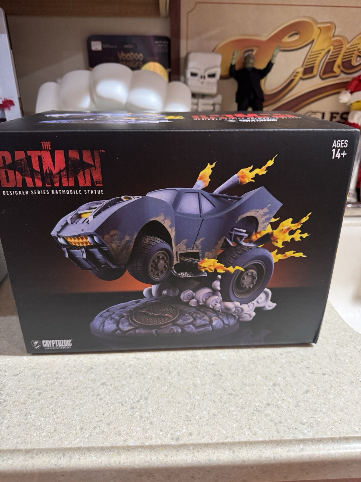 CRYPTOZOIC THE BATMAN DESIGNER SERIES BATMOBILE STATUE THE BATMAN BATMOBILE NEW CRYPTOZOIC THE BATMAN DESIGNER SERIES BATMOBILE STATUE THE BATMAN BATMOBILE NEW