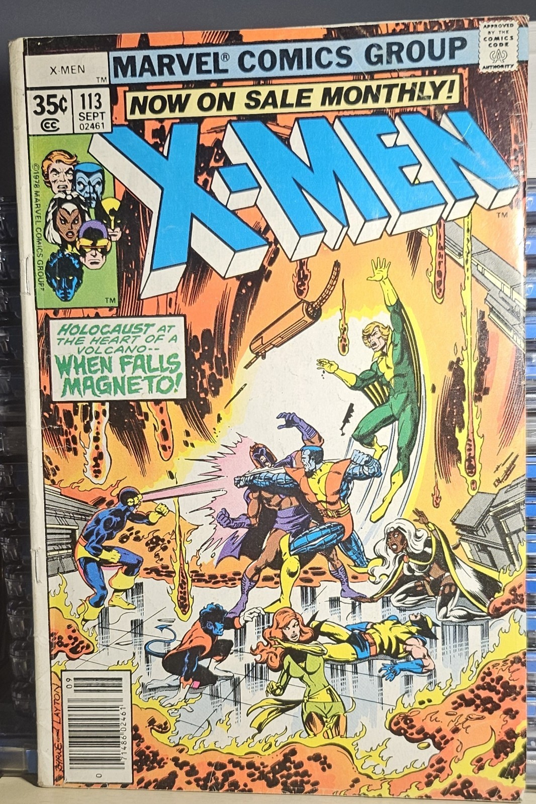 Marvel Comics X-Men #113 Sept 1978 Bronze Age 