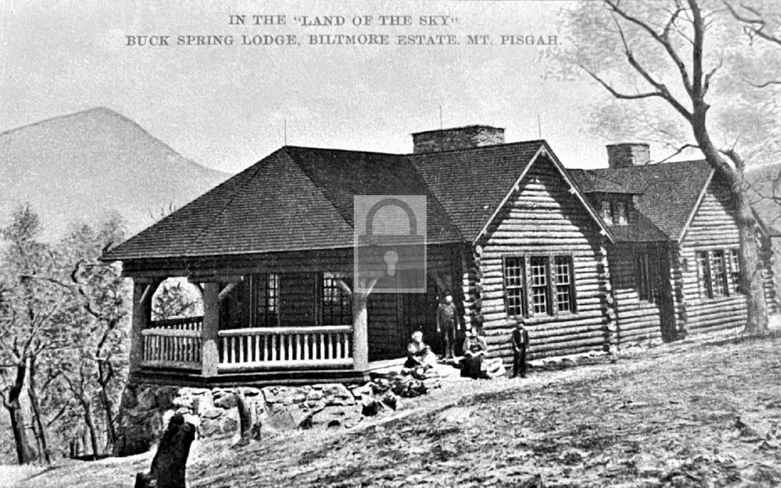 Buck Spring Lodge Mt Pisgah North Carolina NC - Reprint