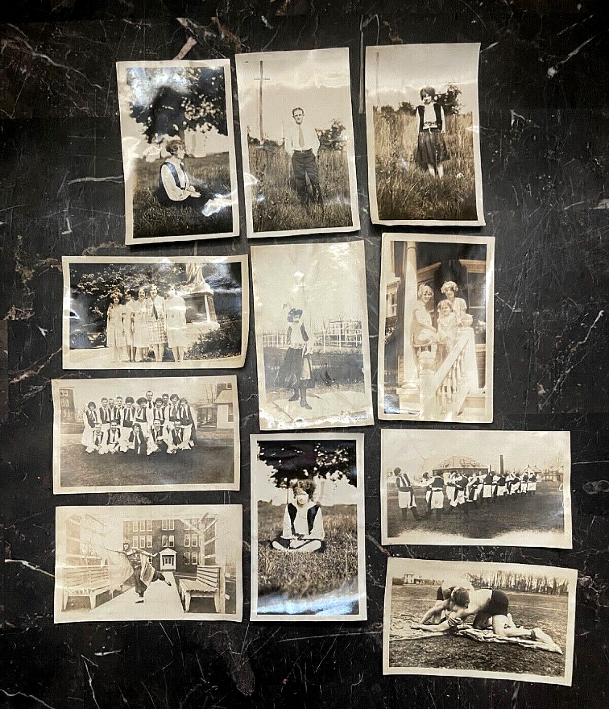 1920's Old Original Family Photos from an Album 1920's Old Original Family Photos from an Album