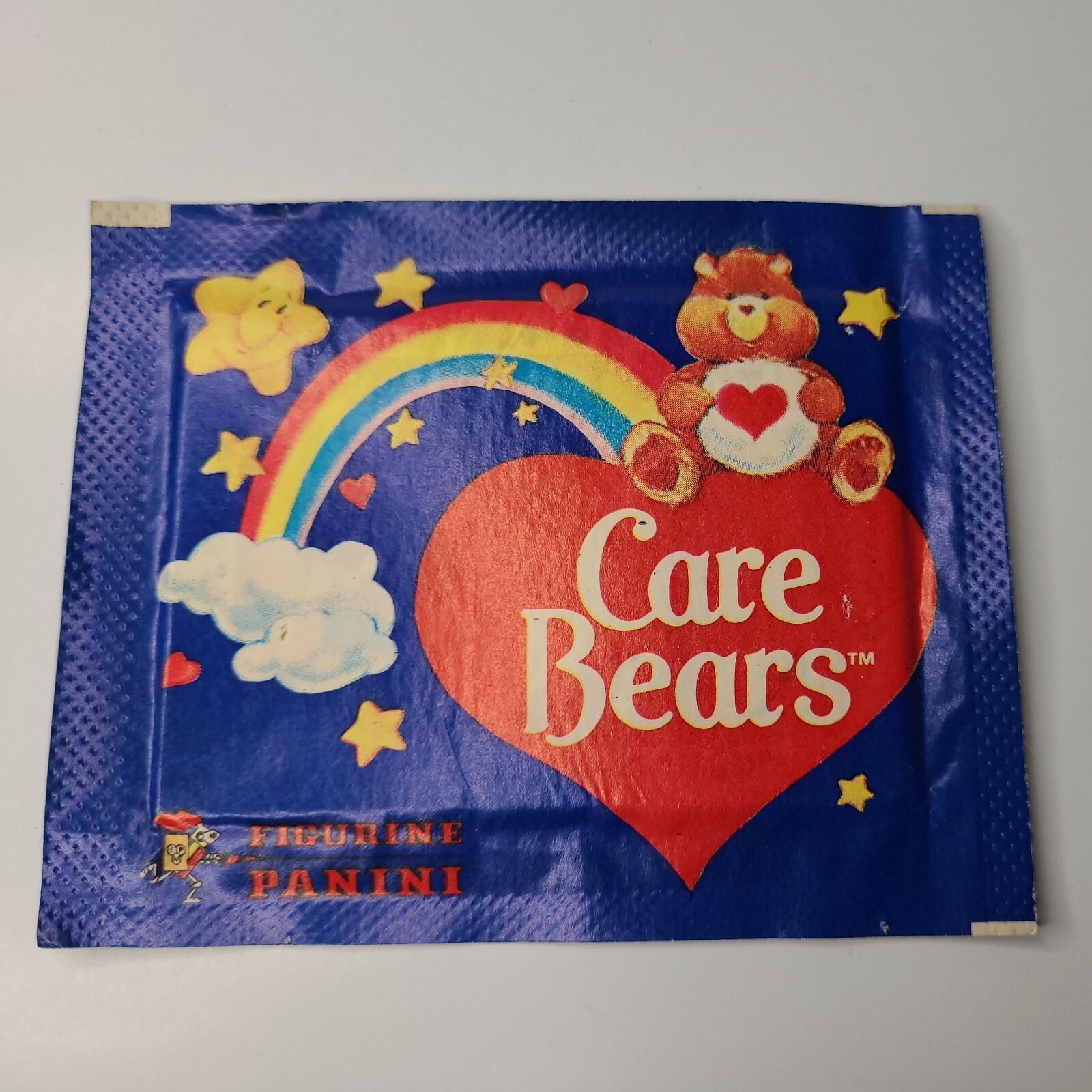Vtg 1985 Care Bears Sealed Pack Figurine Panini American Greeting ITALY Stickers Vtg 1985 Care Bears Sealed Pack Figurine Panini American Greeting ITALY Stickers