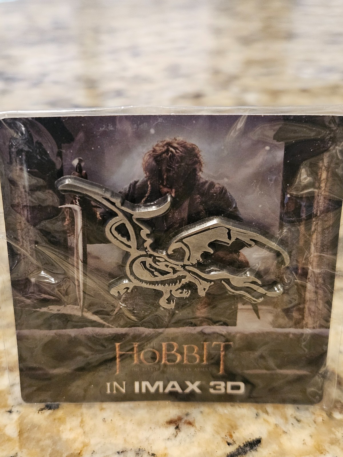 The Hobbit - Dragon Smaug Pin - 2014 Battle of the Five Armies. New The Hobbit - Dragon Smaug Pin - 2014 Battle of the Five Armies. New