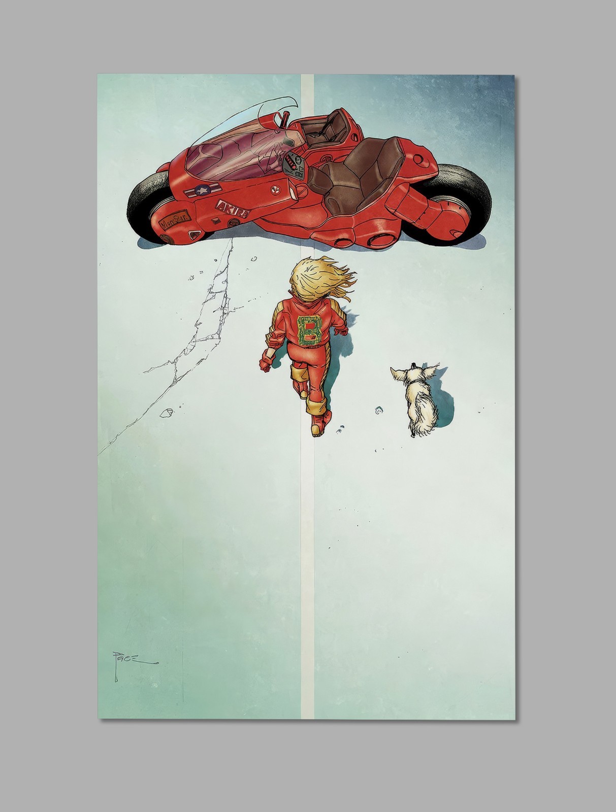 Barbarella #5 Akira Homage Cover Wall Art Print 11\ Barbarella #5 Akira Homage Cover Wall Art Print 11\
