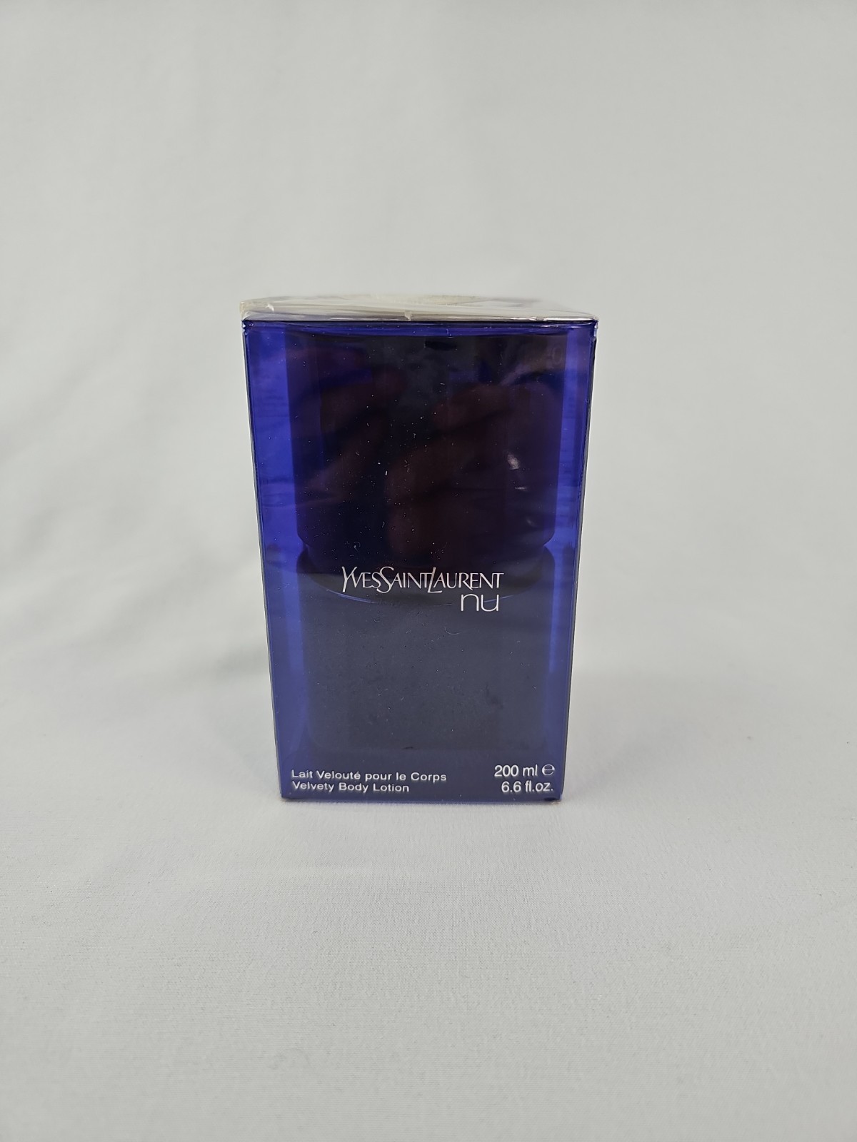 Yves Saint Laurent nu Velvety Body Lotion Sealed In Box 6.6 oz. Discontinued Yves Saint Laurent nu Velvety Body Lotion Sealed In Box 6.6 oz. Discontinued