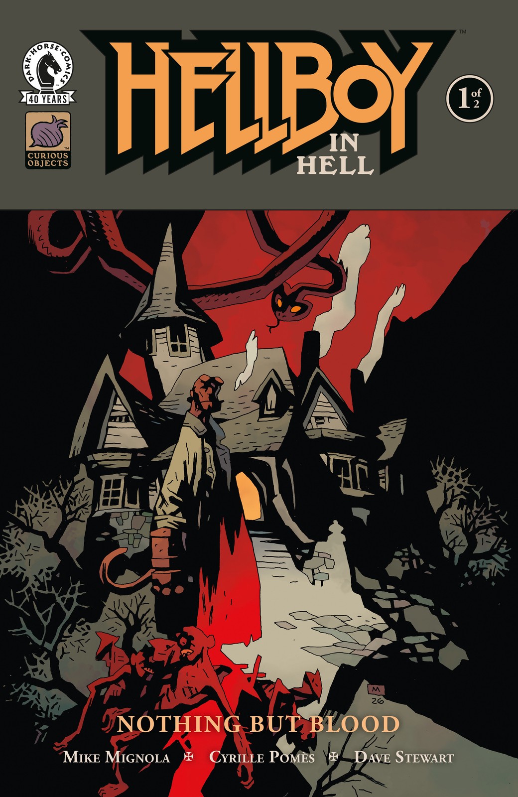 Hellboy In Hell: Nothing But Blood #1 CVR B Mike Mignola 10/7/26 Dark