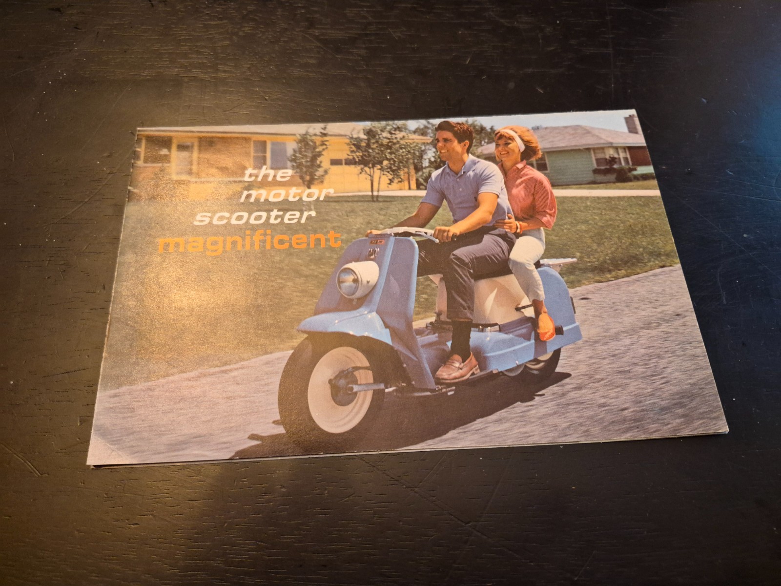 1963 Harley Davidson Topper Scooter Motorcycle Sales Brochure