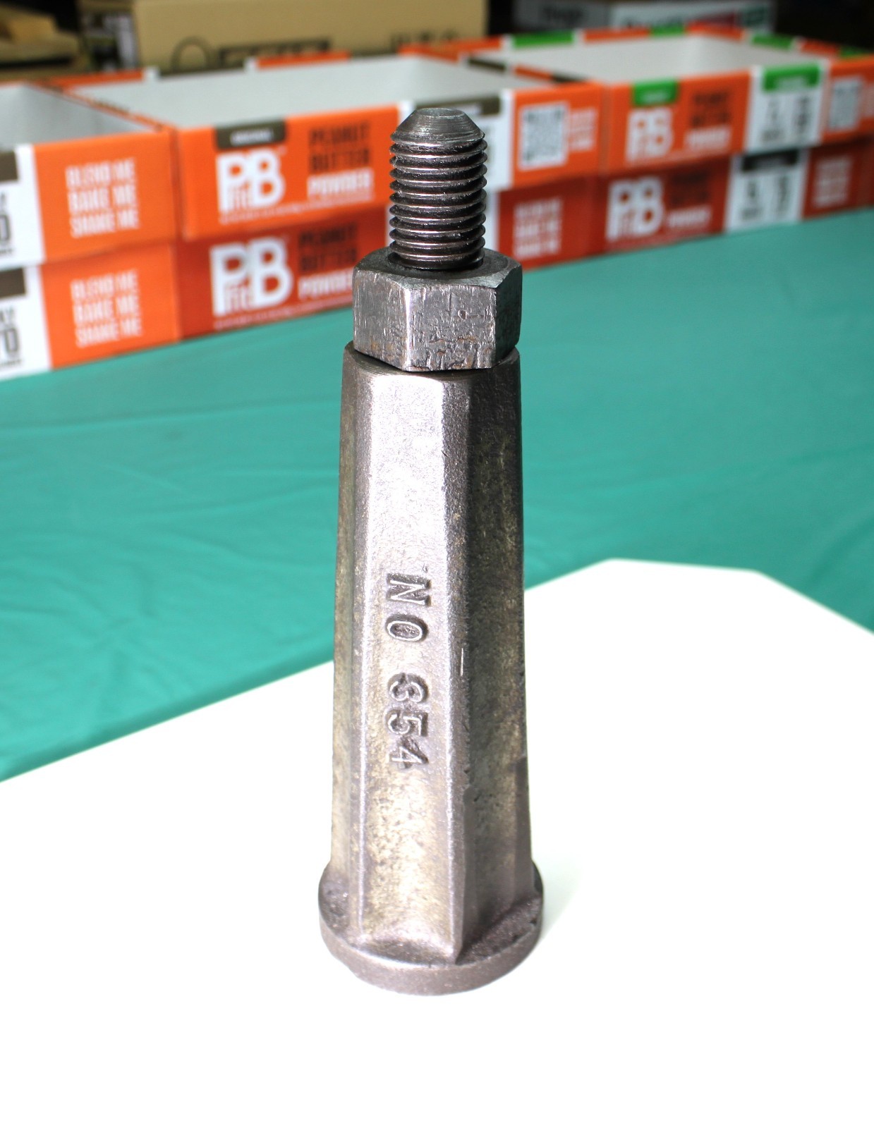 (1) Vintage Large ARMSTRONG NO. 354 8” MACHINIST SCREW JACK #299