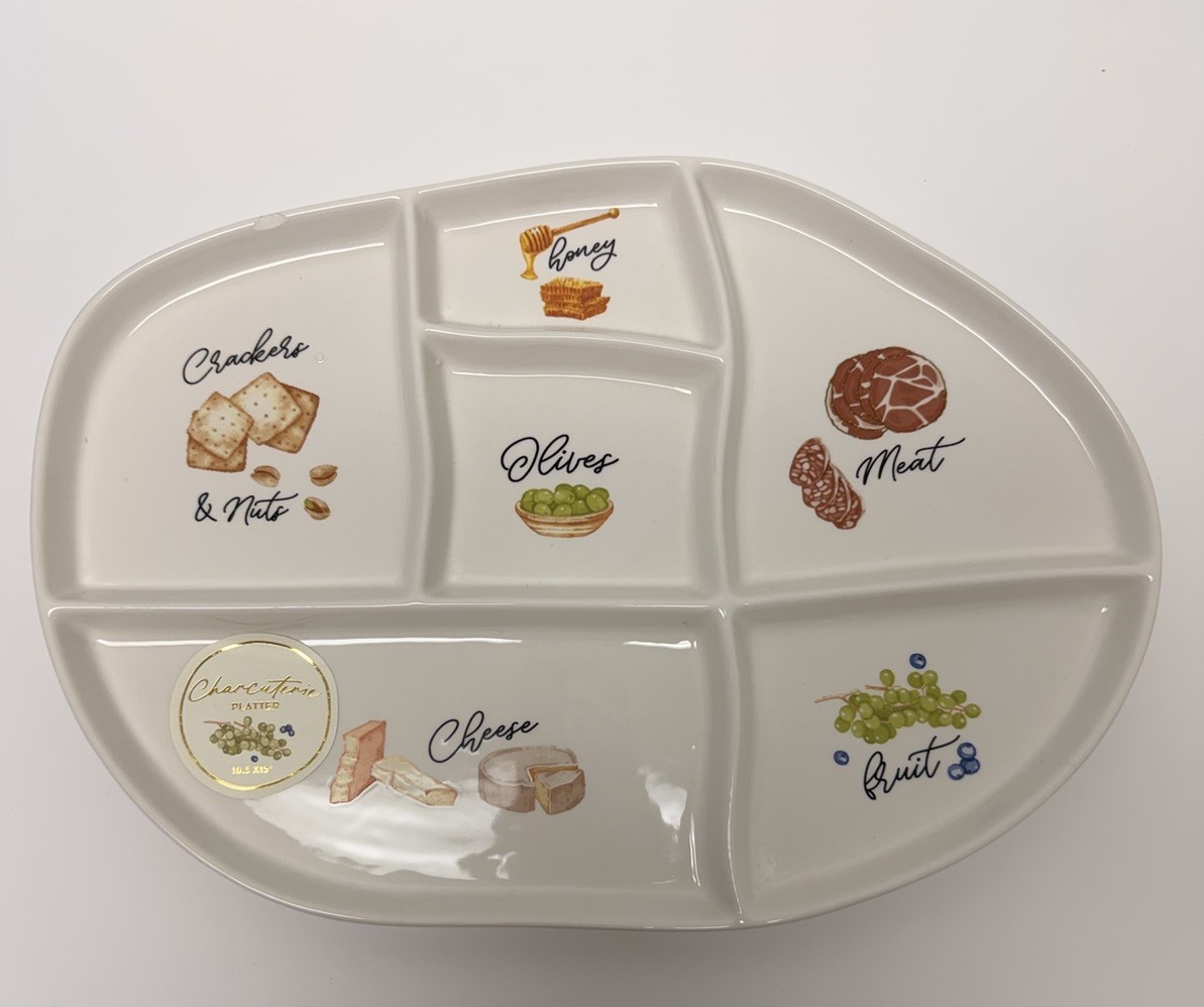 Sunday Morning Charcuterie Platter Snack Tray