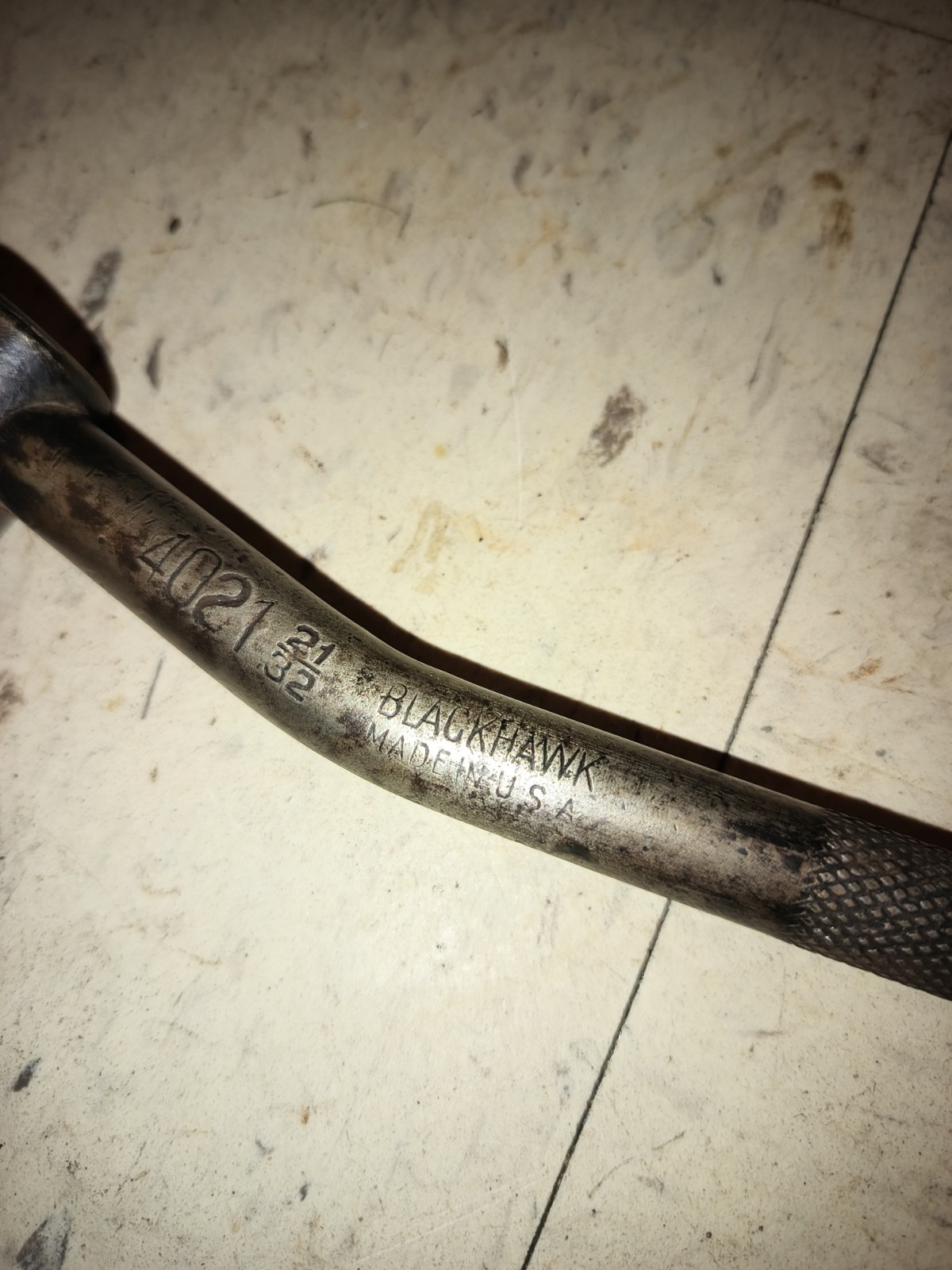 vintage black hawk 21/32 connecting rod socket wrench made in USA vintage black hawk 21/32 connecting rod socket wrench made in USA