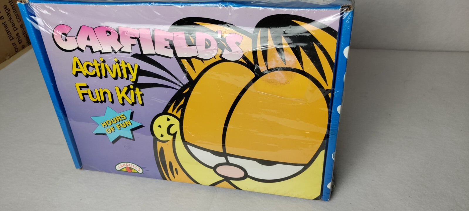 1998 Paws, Garfield Activity Fun Kit Landoll\'s Vintage Activity Books 