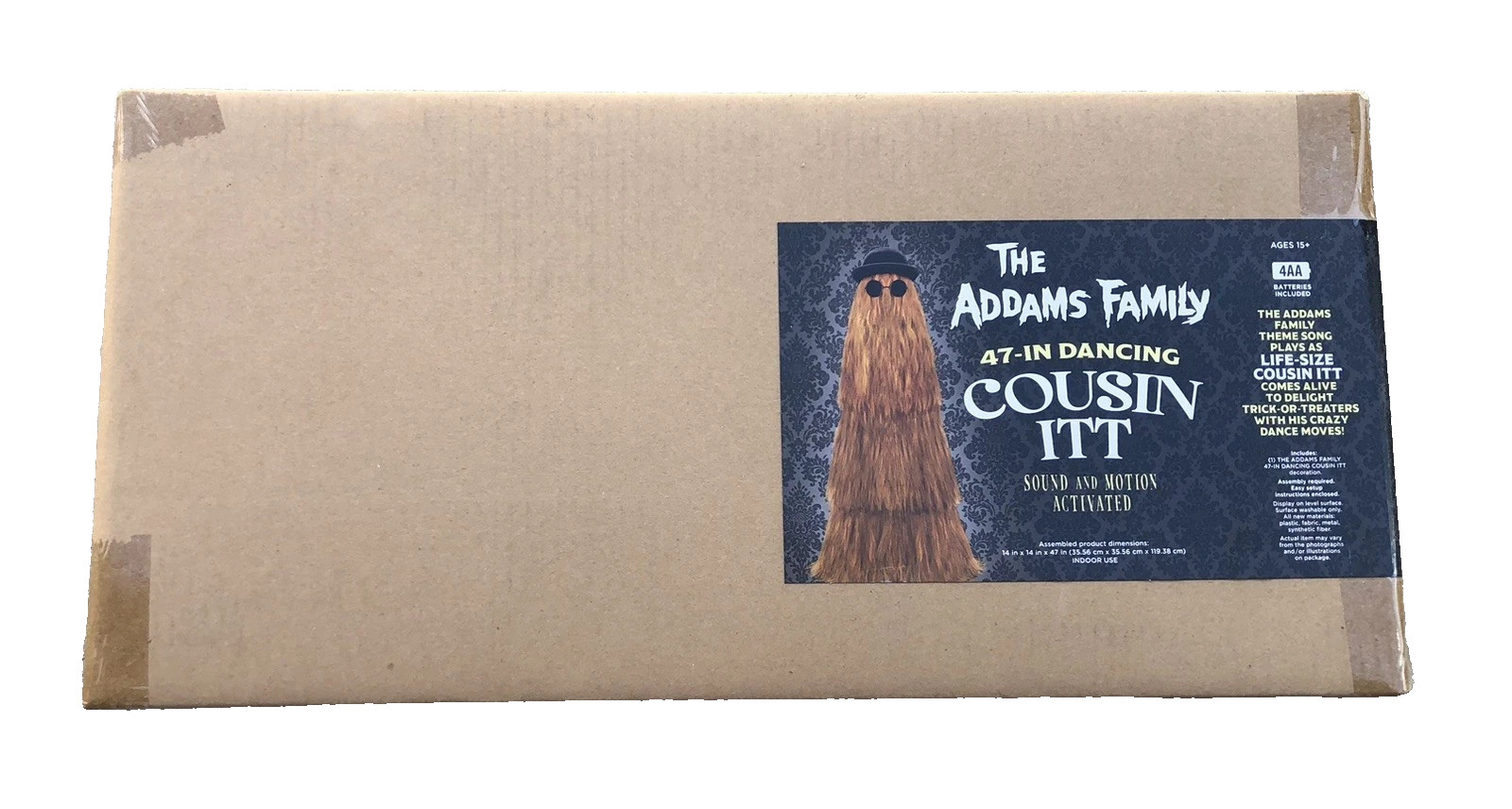 Halloween The Addams Family Cousin Itt Musical Animatronic Dancing 4 Foot Halloween The Addams Family Cousin Itt Musical Animatronic Dancing 4 Foot