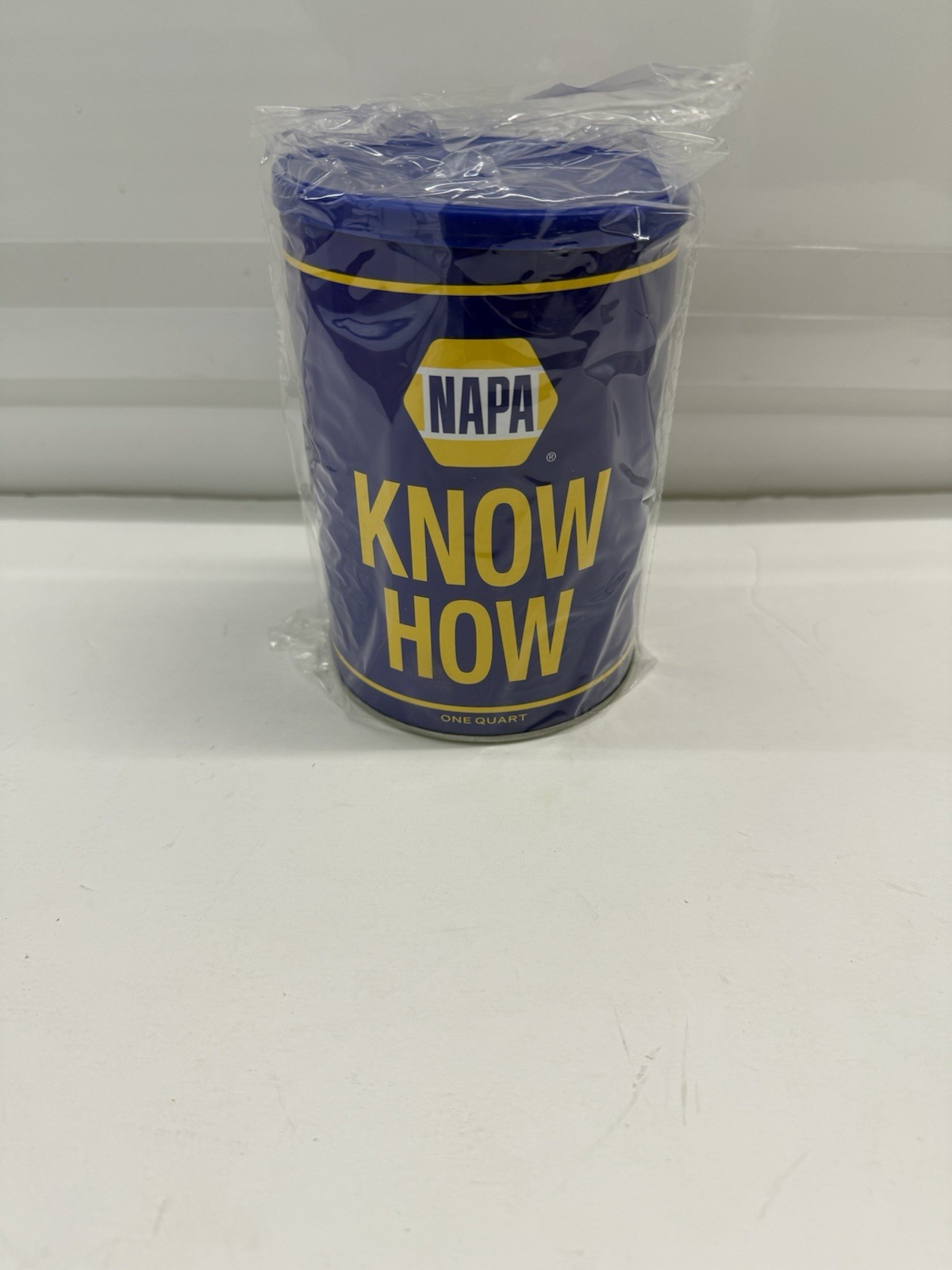 NAPA KNOW HOW Coin Bank Royal Blue Piggy Bank Comes With Microfiber Towel