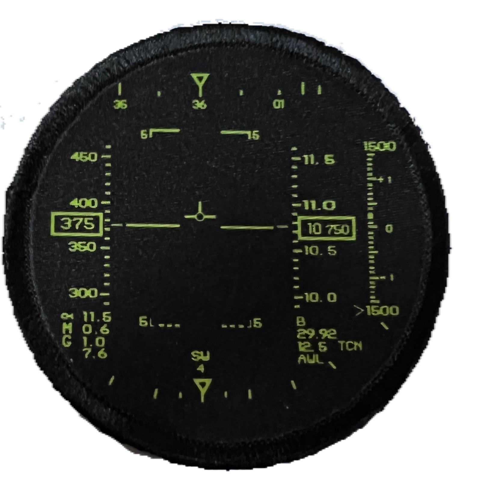 F14 Tomcat HUD Heads Up Display 3'' Morale Patch- Hook and loop Custom Patch 3