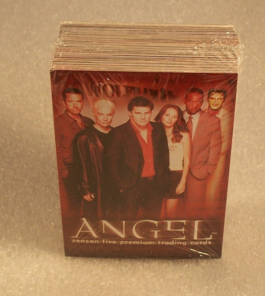 ANGEL Season FIVE    Complete Trading Card Set    Season 5