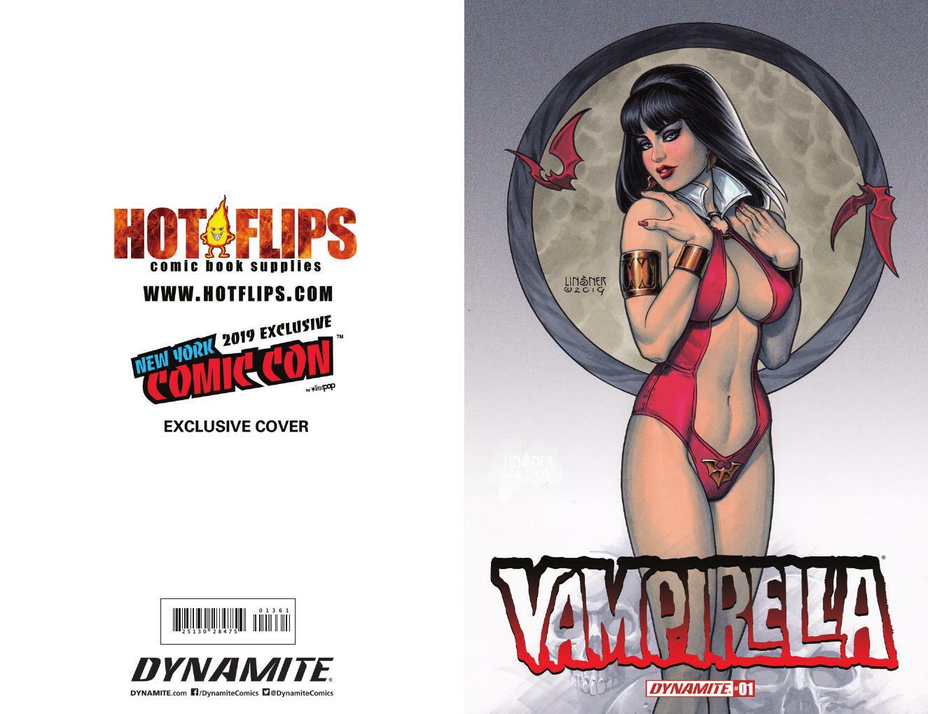 VENGEANCE OF VAMPIRELLA #1 NYCC 2019 Joesph Michael Linsner Exclusive VARIANT