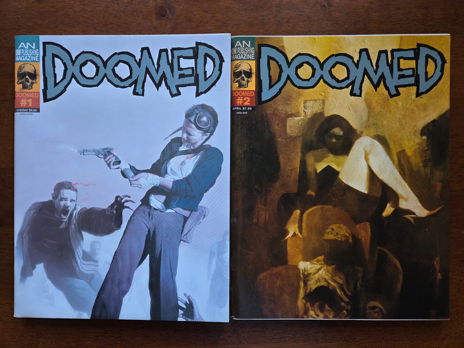 Doomed #1 and #2 (2005 IDW) VF