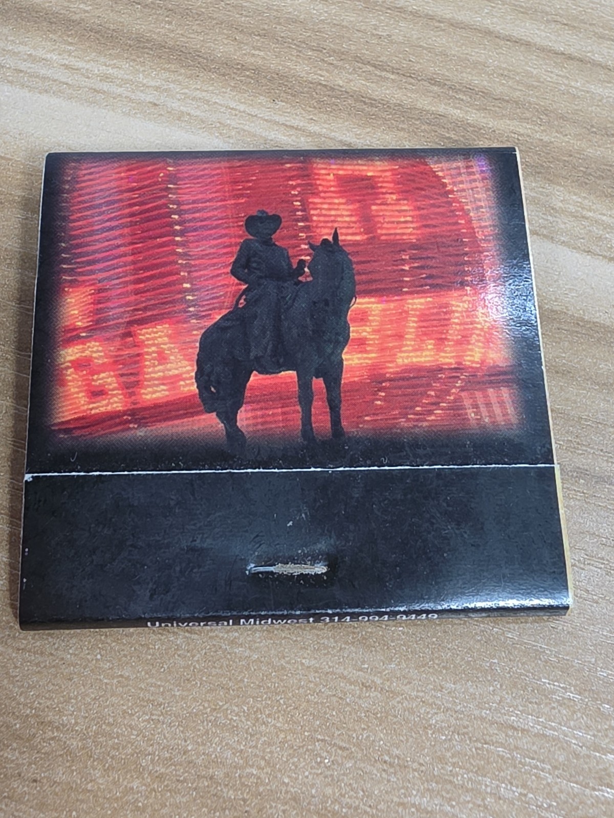 Matchbook Cover - Benny Binion's Horseshoe Casino Las Vegas NV