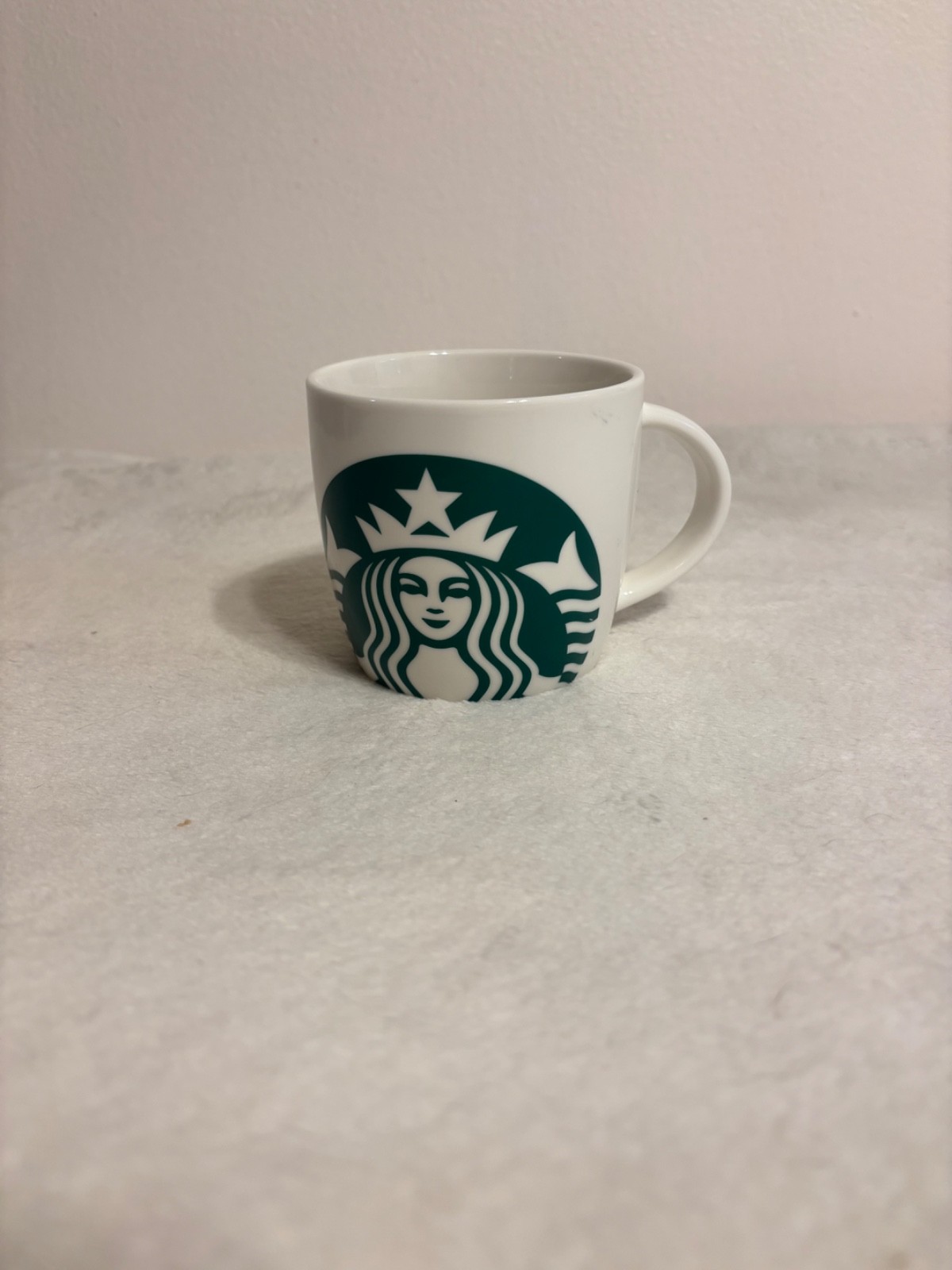 2017 Starbucks Classic White Green Mermaid Siren Logo Coffee Mug 14 Oz Cup