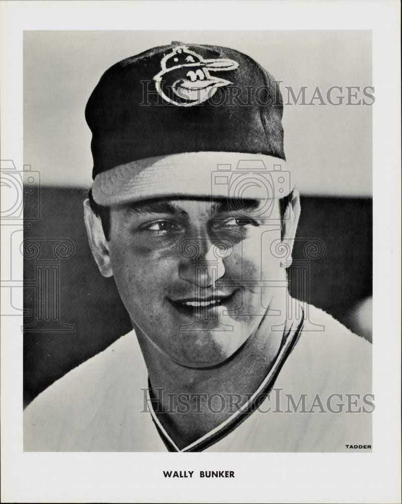 1968 Press Photo Wally Bunker of the Baltimore Orioles - kfx06882 1968 Press Photo Wally Bunker of the Baltimore Orioles - kfx06882
