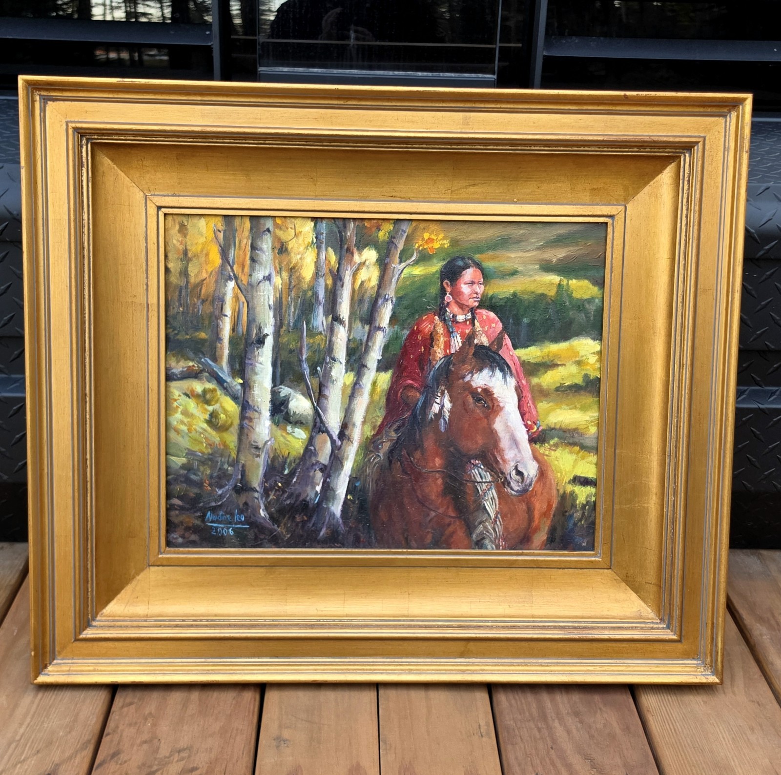 Nadine Leo Original Oil Painting Nadine Leo Original Oil Painting