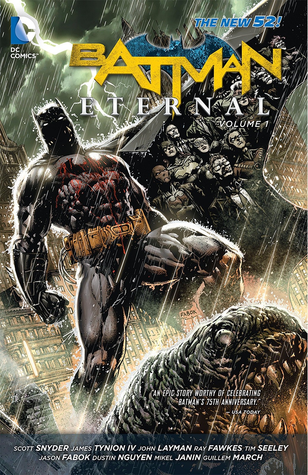 Batman Eternal Volume 1 (The New 52) TPB Graphic Novel New