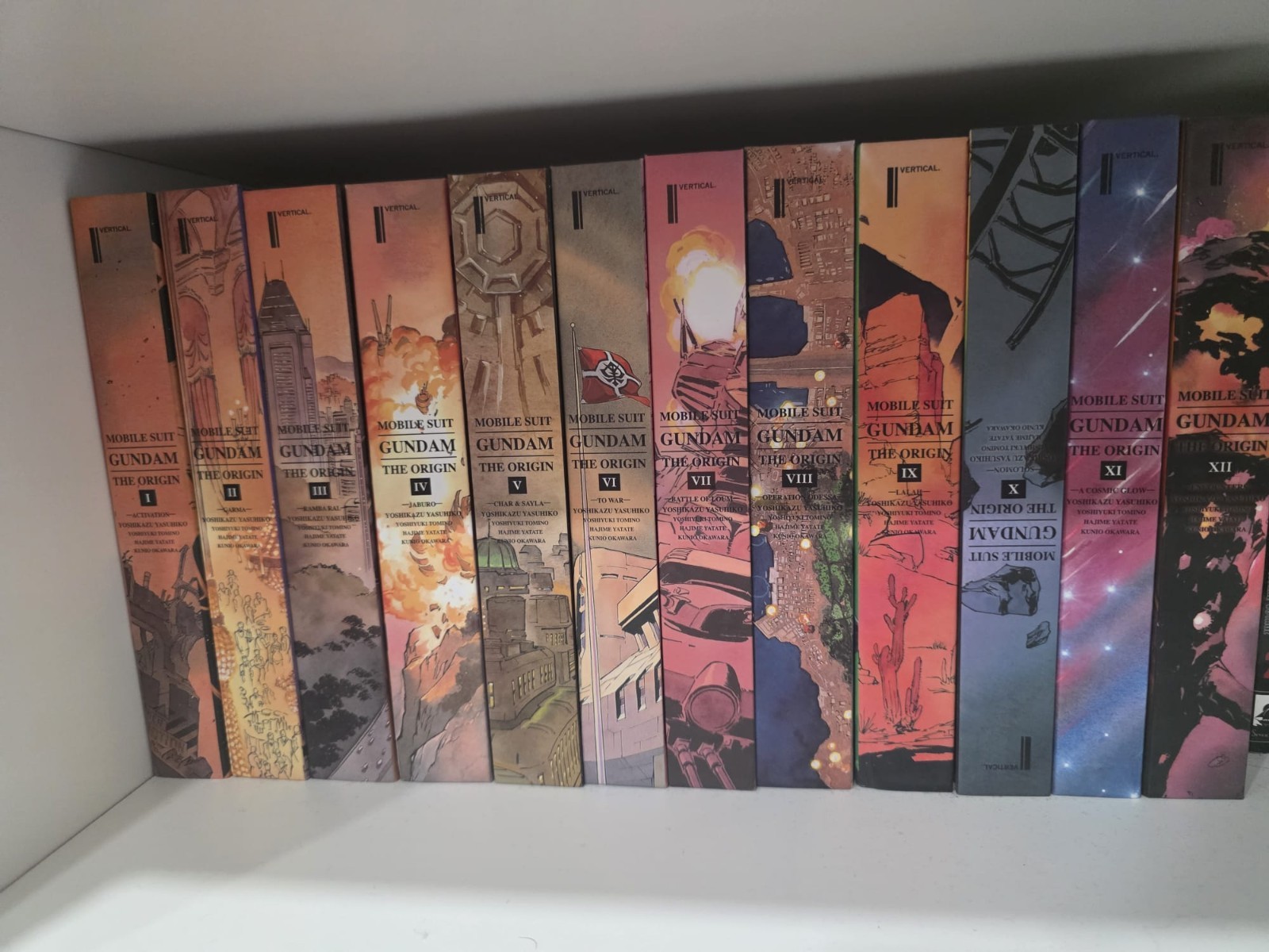 Mobile Suit Gundam the Origin Manga  1-12 Hardcover COMPLETE