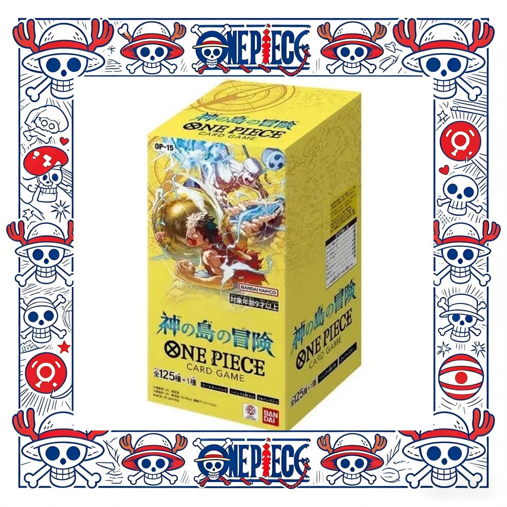 OP-15 Adventure on KAMI’s Island Booster Box JP Sealed One Piece (Sealed) US