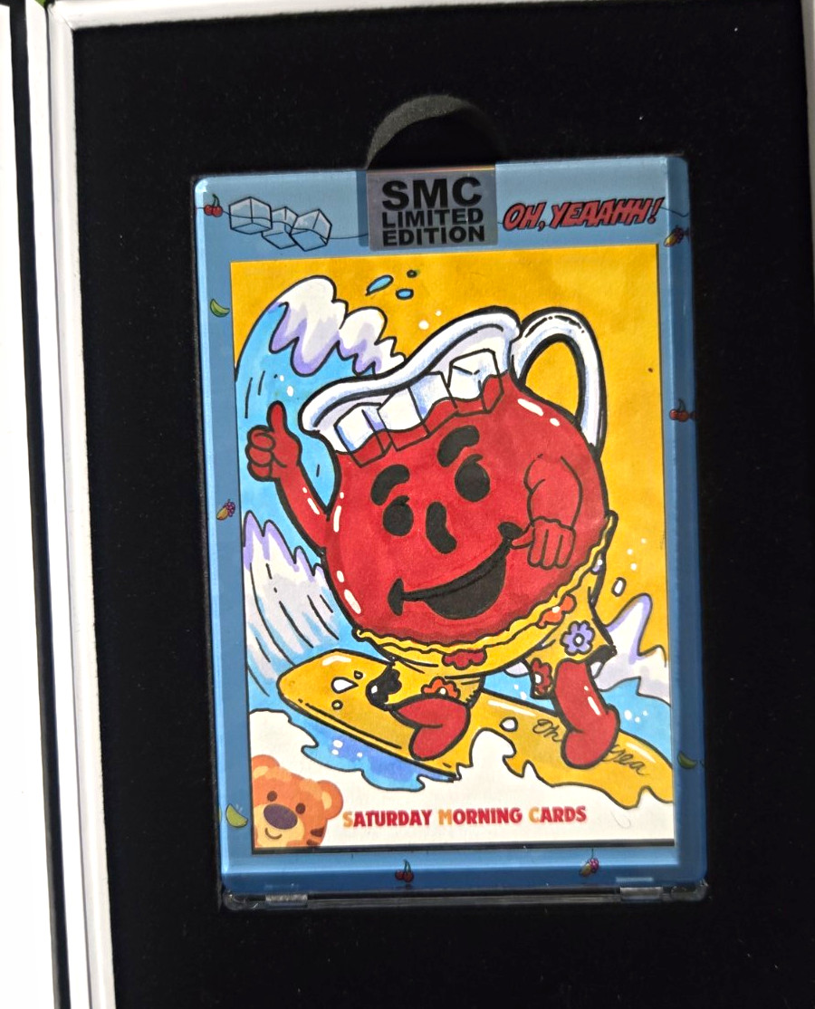 Saturday Morning Cards 2026 Kool-Aid Kool-Aid Man Sketch 1/1 Darin Pepe