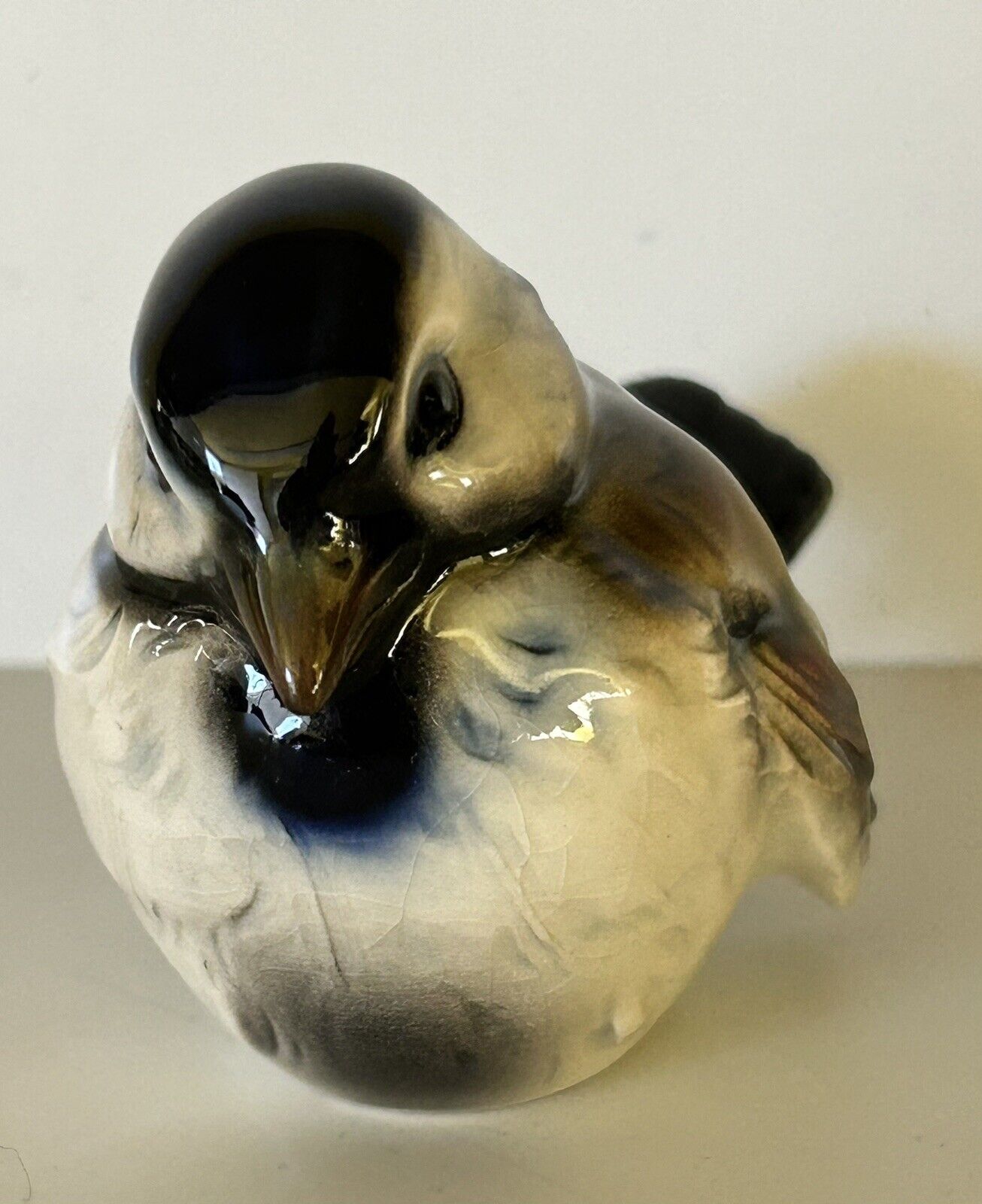 Vintage Goebel brown Sparrow bird figurine