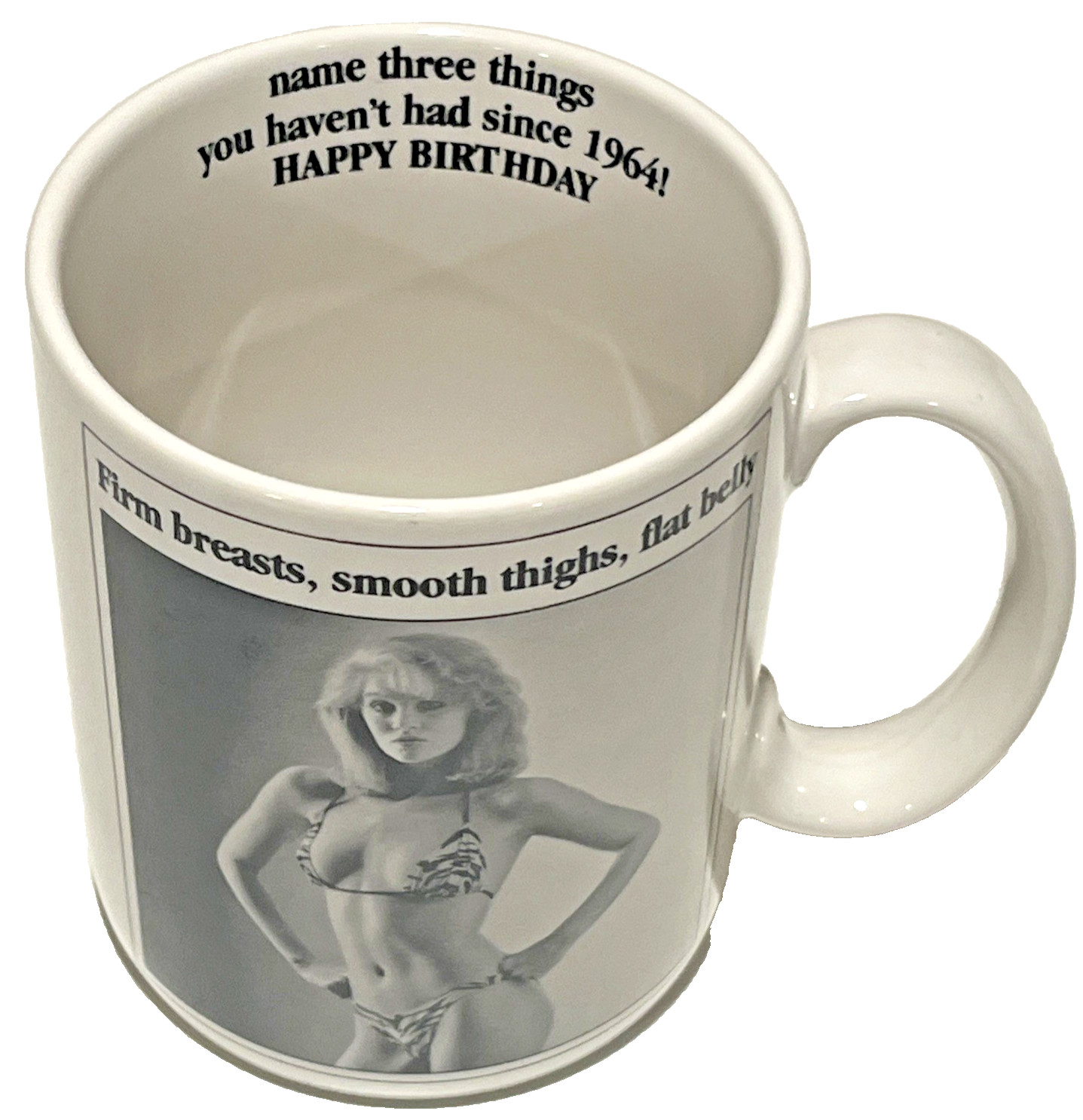 Vintage Papel Coffee Mug 1980s California Dreamers Joke Gag Birthday Gift 1964